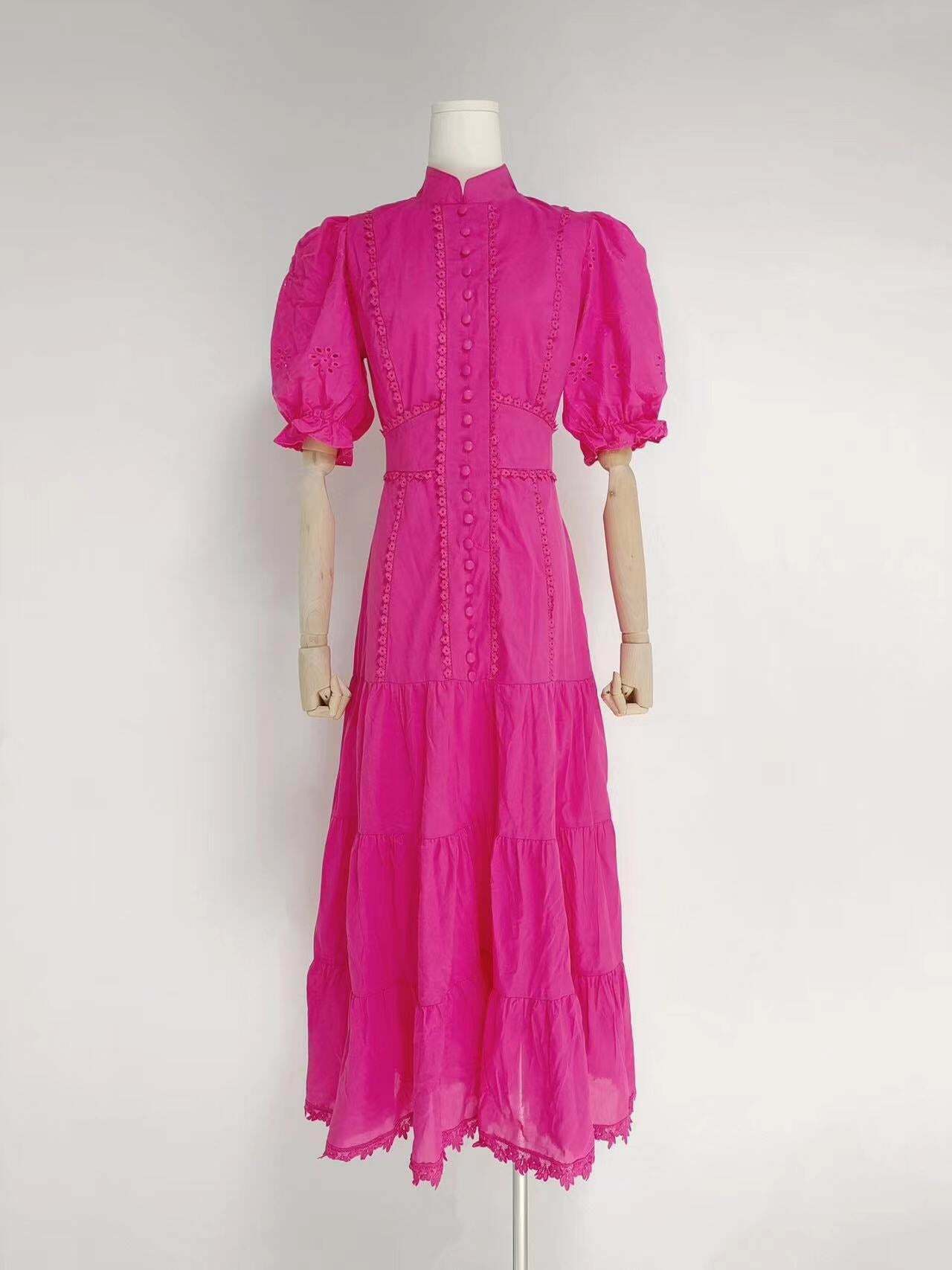 Vintage Collar Embroidery Dress: Y2K Fashion with Coquette & Grunge Aesthetics Vintage Collar Embroidery Dress: Y2K Fashion with Coquette & Grunge Aesthetics