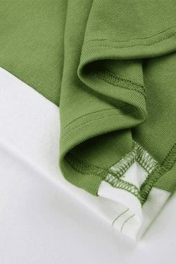 Vintage Contrast Trim Crop Cami: Y2K Aesthetic Grunge Coquette Fashion