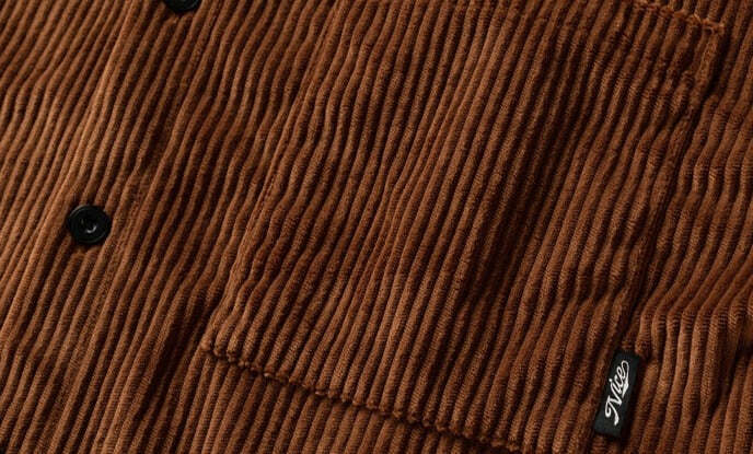 Vintage Corduroy Shirt - Y2K Aesthetic Top for Women - Coquette Grunge Outfit