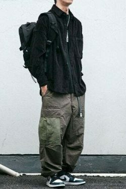 Vintage Corduroy Shirt - Y2K Aesthetic Top for Women - Coquette Grunge Outfit