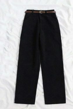 Vintage Corduroy Wide Leg Pants - Y2K Aesthetic Fashion for Women - Coquette Style Grunge Outfits