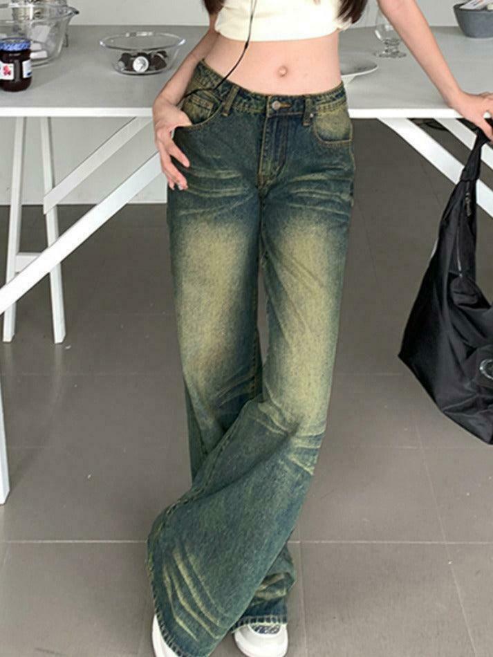 Vintage Distressed Low Waist Boyfriend Jeans: Y2K Fashion with Grunge Aesthetic and Coquette Style Vintage Distressed Low Waist Boyfriend Jeans: Y2K Fashion with Grunge Aesthetic and Coquette Style