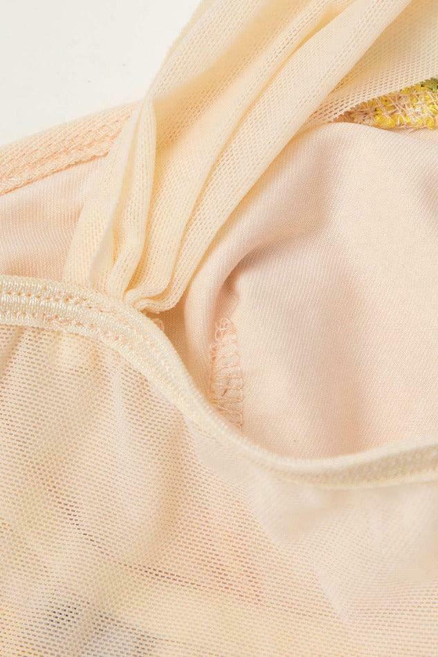 Vintage Floral Embroidered Corset Cami: Y2K Fashion with Coquette Aesthetic