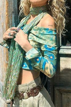 Vintage Floral Mesh Off-Shoulder Top - Y2K Aesthetic Fashion for Women