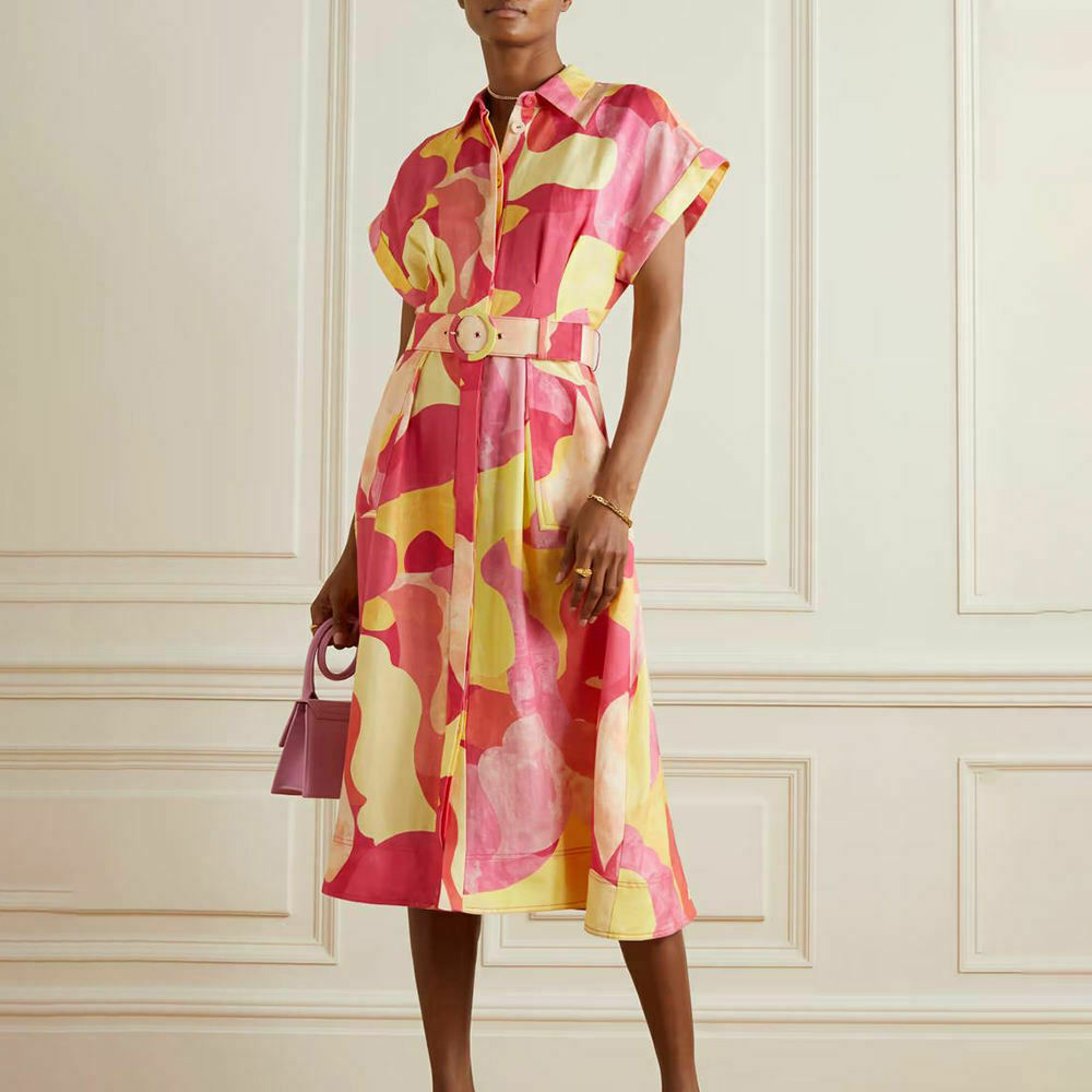 Vintage Floral Print Bohemian Dress - Y2K Fashion Aesthetic for Women