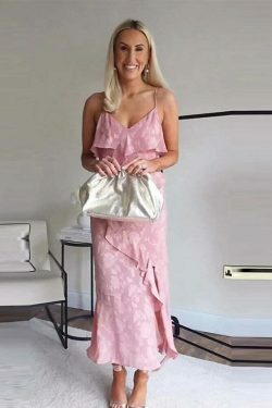 Vintage Floral Ruffles Dress - Y2K Aesthetic with Coquette & Grunge Vibes