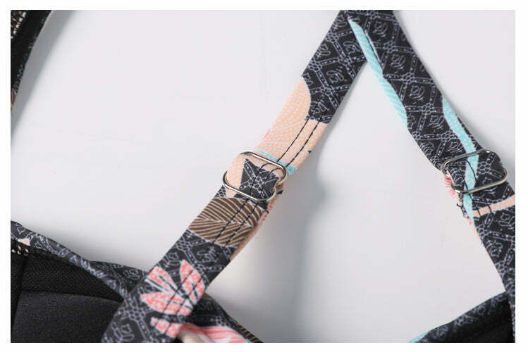 Vintage Flower Underwire Bikini Set - Y2K Fashion Swimwear for Women with Coquette Aesthetic