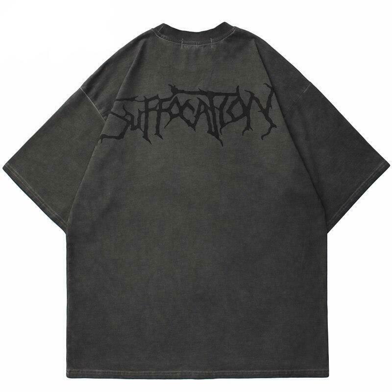 Vintage Gothic Angel Tee - Y2K Fashion with Coquette Aesthetic & Grunge Vibes