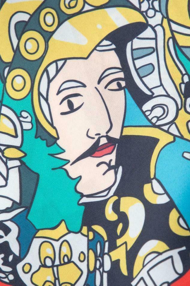 Vintage Graphic Print Shirt - Y2K Aesthetic Top for Women - Coquette Style Fashion