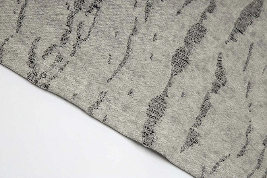 Vintage Grunge Aesthetic Tee with Unique Texture - Y2K Fashion Statement Piece Vintage Grunge Aesthetic Tee with Unique Texture - Y2K Fashion Statement Piece