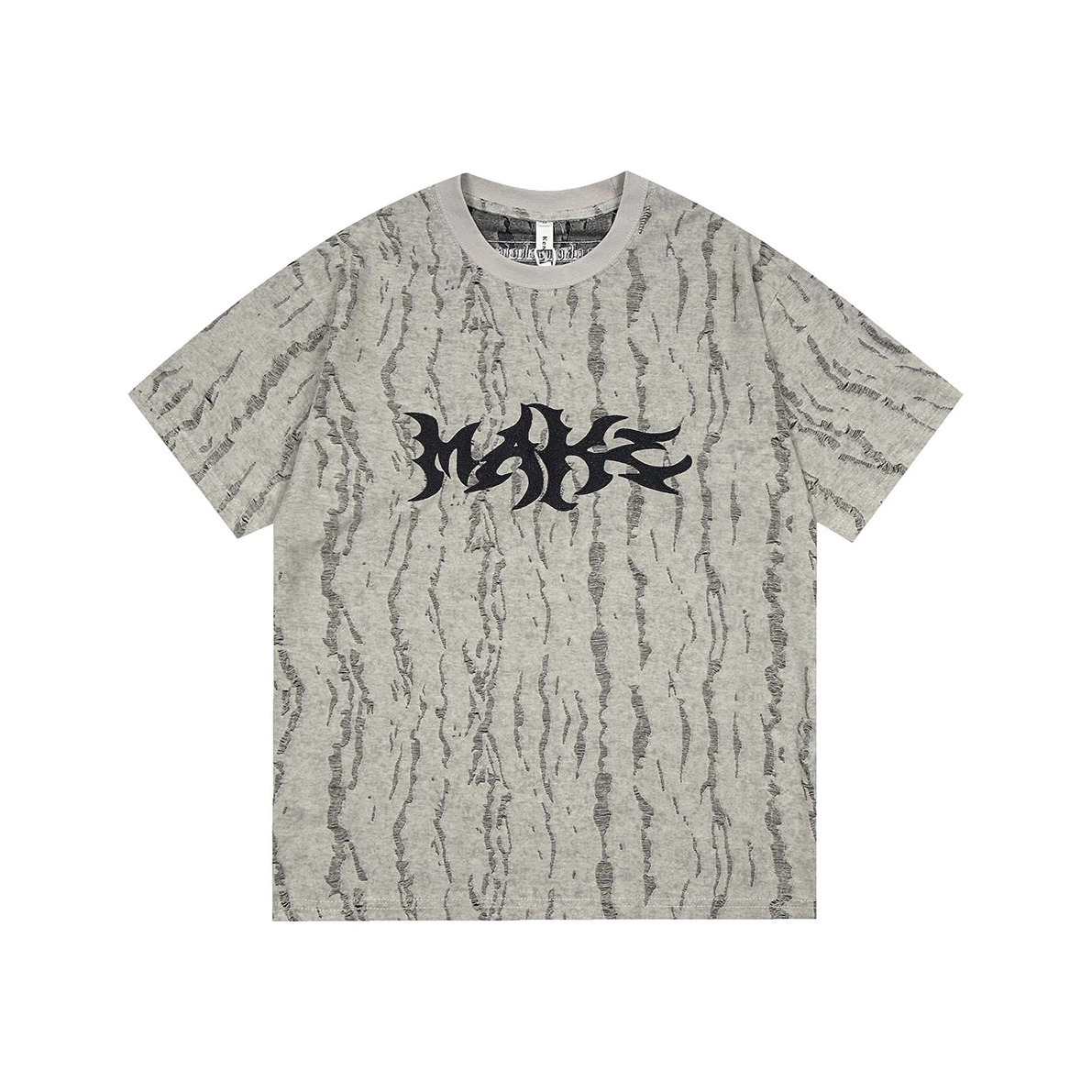 Vintage Grunge Aesthetic Tee with Unique Texture - Y2K Fashion Statement Piece Vintage Grunge Aesthetic Tee with Unique Texture - Y2K Fashion Statement Piece