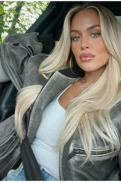 Vintage Isabella Leather Jacket - Y2K Aesthetic Fashion for Women - Coquette Style Grunge Outfits