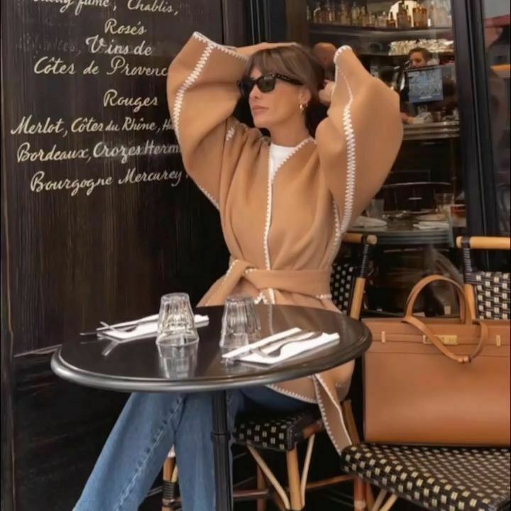 Vintage Lace V-Neck Cardigan with Belt - Coquette Aesthetic Grunge Style Vintage Lace V-Neck Cardigan with Belt - Coquette Aesthetic Grunge Style