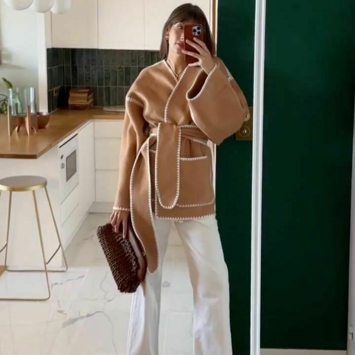 Vintage Lace V-Neck Cardigan with Belt - Coquette Aesthetic Grunge Style Vintage Lace V-Neck Cardigan with Belt - Coquette Aesthetic Grunge Style