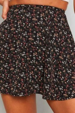 Vintage Leno High Waist Skirt - Y2K Fashion with Coquette Aesthetic & Grunge Vibes