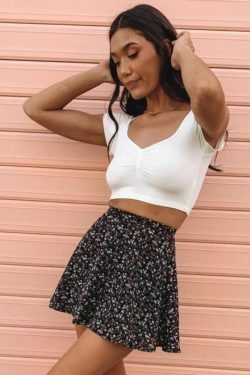 Vintage Leno High Waist Skirt - Y2K Fashion with Coquette Aesthetic & Grunge Vibes