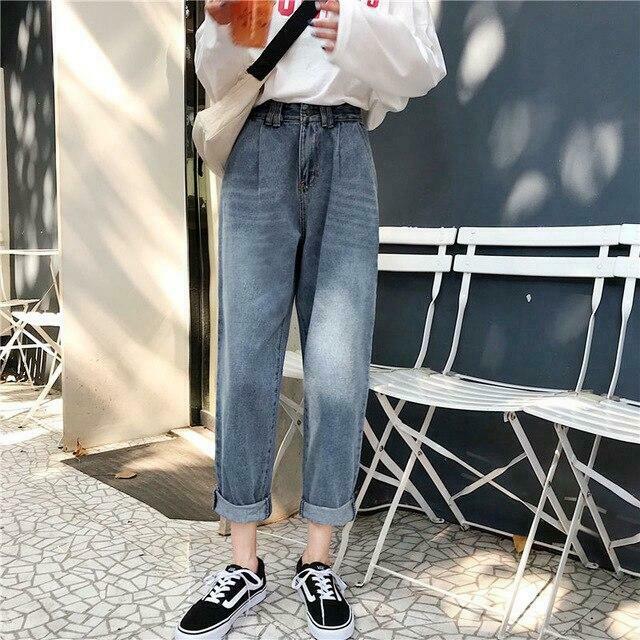 Vintage Loose Pants: Y2K Aesthetic Grunge Style Cargo Skirt Goth Fashion Women's Clothing