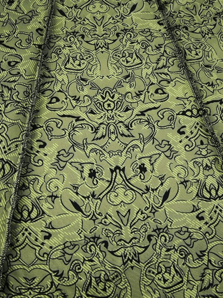 Vintage Mermaid Patchwork Printed Maxi Skirt - Y2K Fashion Statement with Coquette Aesthetic Flair Vintage Mermaid Patchwork Printed Maxi Skirt - Y2K Fashion Statement with Coquette Aesthetic Flair