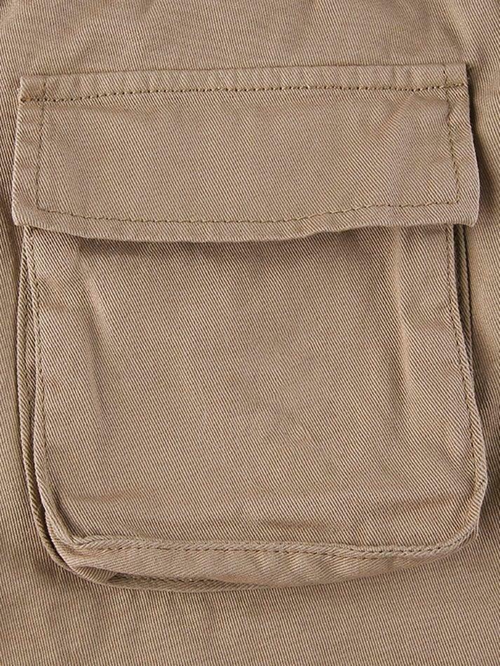 Vintage Multi Pocket Patched Cargo Jeans - Y2K Aesthetic Grunge Style - Coquette Fashion Retro Denim