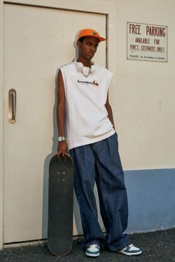 Vintage Pleat Front Wide Leg Jeans - Y2K Fashion Aesthetic for Women - Coquette Style Grunge Outfits