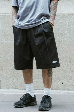 Vintage Pleated Skater Shorts: Y2K Fashion with Coquette Aesthetic & Grunge Vibes