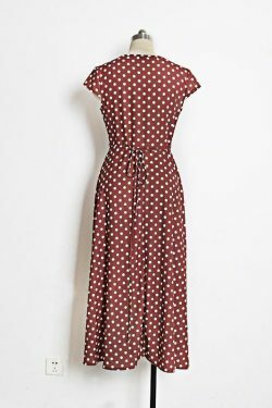 Vintage Polka Dot Dress - Y2K Fashion with Coquette Aesthetic and Grunge Style
