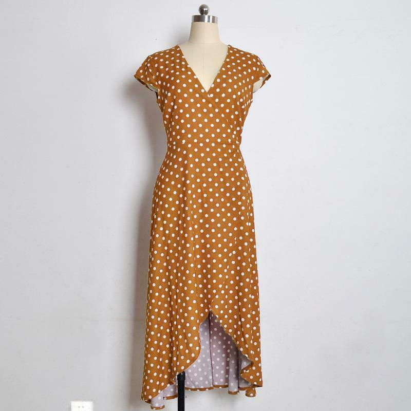 Vintage Polka Dot Dress - Y2K Fashion with Coquette Aesthetic and Grunge Style Vintage Polka Dot Dress - Y2K Fashion with Coquette Aesthetic and Grunge Style