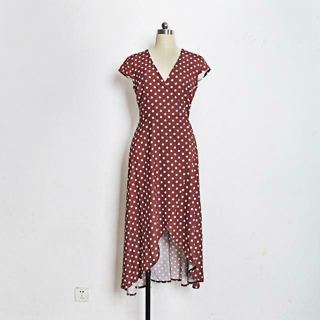 Vintage Polka Dot Dress - Y2K Fashion with Coquette Aesthetic and Grunge Style Vintage Polka Dot Dress - Y2K Fashion with Coquette Aesthetic and Grunge Style