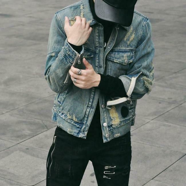 Vintage Sahara Denim Jacket - Y2K Aesthetic Grunge Style - Coquette Fashion Staple