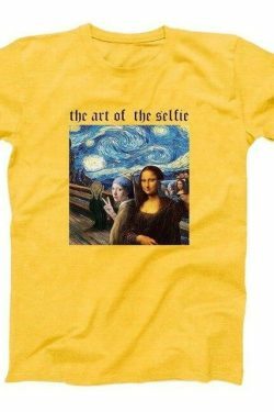 Vintage Selfie Aesthetic Tee - Y2K Fashion Statement - Coquette Style Grunge Outfits & Cute Tops