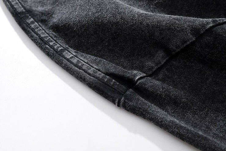 Vintage Skeleton Angel Acid Washed Tee - Y2K Fashion Grunge Aesthetic Coquette Style