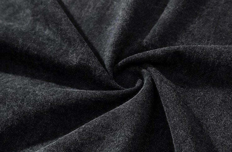 Vintage Skeleton Angel Acid Washed Tee - Y2K Fashion Grunge Aesthetic Coquette Style