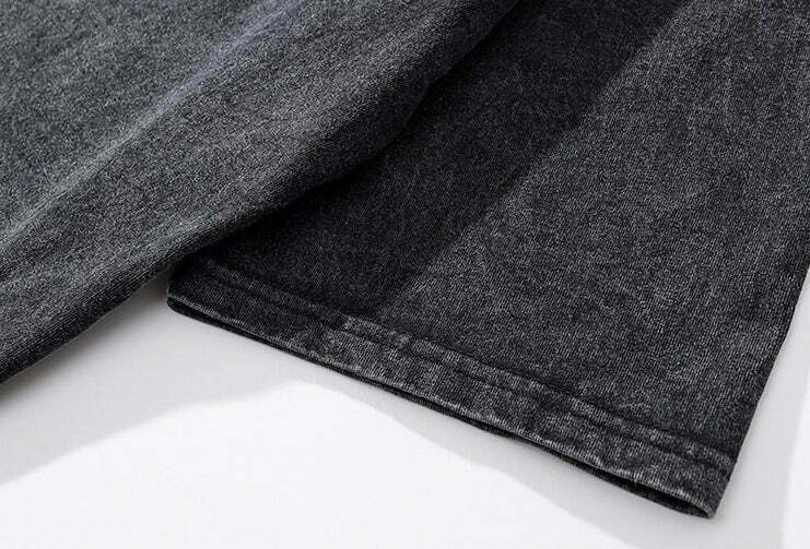 Vintage Skeleton Angel Acid Washed Tee - Y2K Fashion Grunge Aesthetic Coquette Style