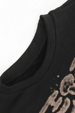 Vintage Skeleton Printed Crop Top - Y2K Fashion Aesthetic for Women - Coquette Style Grunge Outfit
