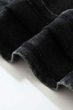 Vintage Skeleton Target Acid Washed Long Sleeve Tee - Y2K Grunge Aesthetic Fashion