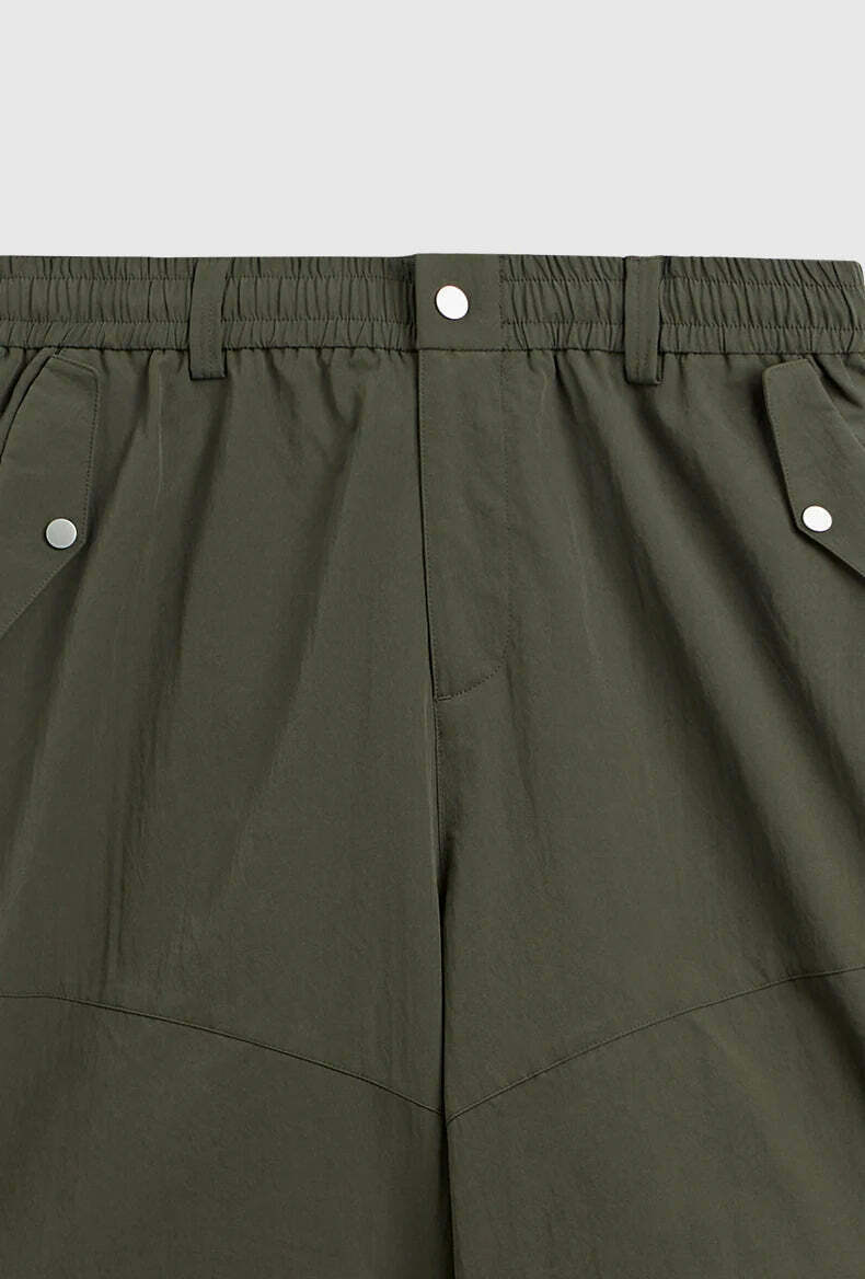 Vintage Stacked Parachute Pants - Y2K Fashion Grunge Aesthetic Coquette Style Cargo Skirt Vintage Stacked Parachute Pants - Y2K Fashion Grunge Aesthetic Coquette Style Cargo Skirt