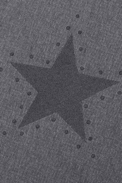 Vintage Star Print Cargo Jeans - Y2K Aesthetic Boyfriend Fit for Women