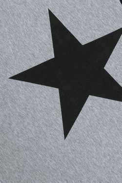 Vintage Star Y2K Long Sleeve Tee - Nostalgic Aesthetic Top for Women with a Retro Vibe