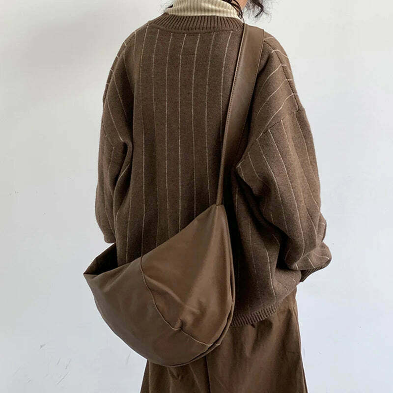 Vintage Striped Cardigan for Women - Y2K Fashion Aesthetic with Coquette and Grunge Vibes