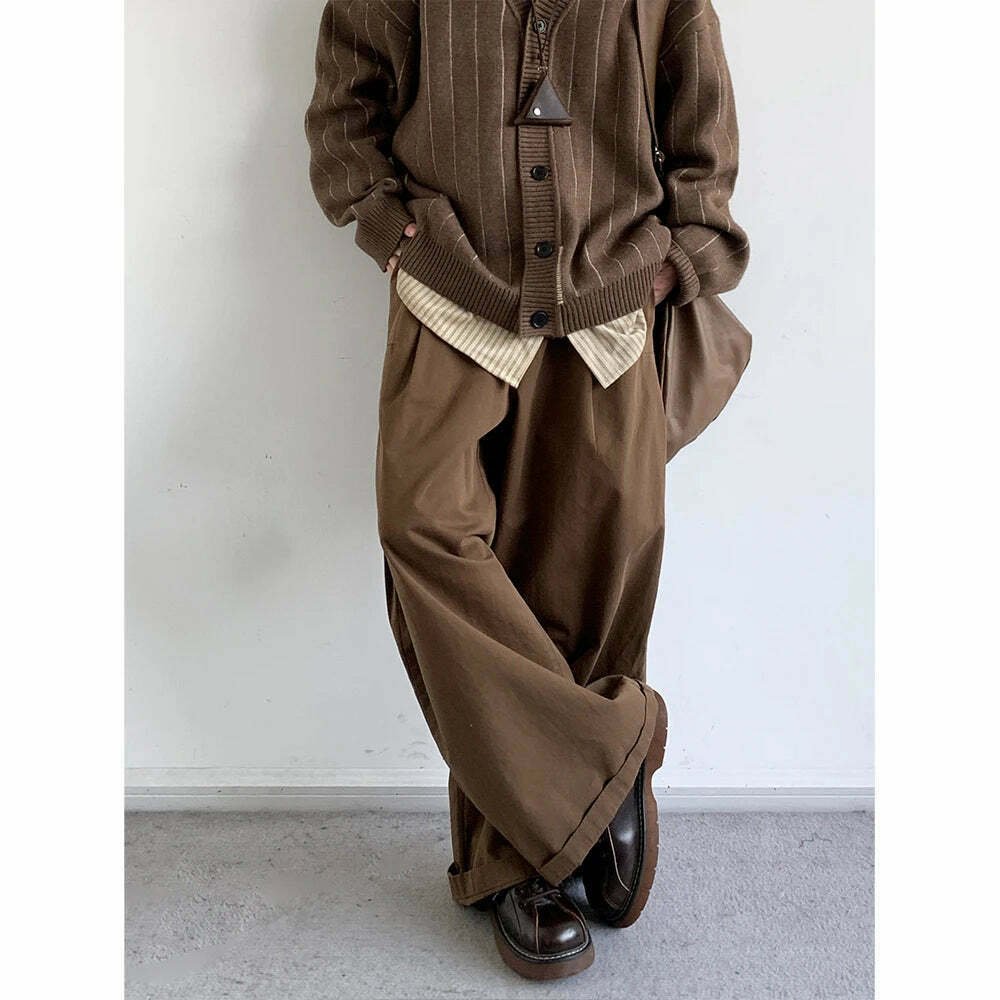 Vintage Striped Cardigan for Women - Y2K Fashion Aesthetic with Coquette and Grunge Vibes