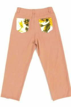 Vintage Sunflower High Waist Pants - Y2K Fashion Aesthetic Women's Clothing