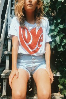 Vintage Tee with Y2K Aesthetic: Coquette & Grunge Style, Cute Tops, Cargo Skirt, Old Money Vibes