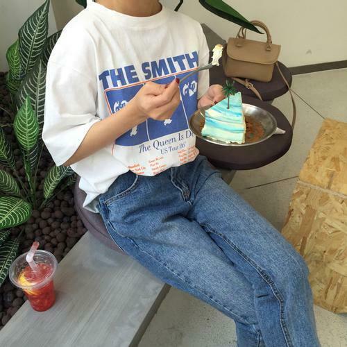 Vintage The Smiths Band Tee - Y2K Fashion Icon - Coquette Aesthetic Grunge Style