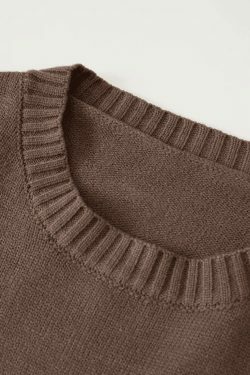 Vintage Three Striped Pullover Sweater - Y2K Fashion Aesthetic Women's Clothing