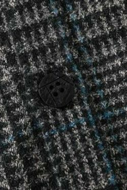 Vintage Tweed Check Shirt - Y2K Fashion Aesthetic for Women - Coquette Style Grunge Outfits