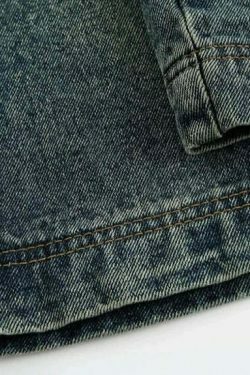 Vintage Wash Workwear Cargo Skirt - Y2K Aesthetic Grunge Style for Women