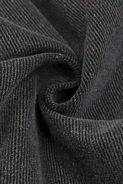 Vintage Washed Black Carpenter Jorts - Y2K Fashion Aesthetic with Grunge & Coquette Vibes