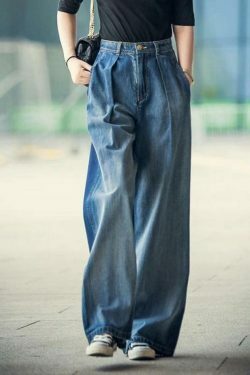 Vintage Washed Boyfriend Jeans - Y2K Aesthetic Denim for Women - Grunge Style Cargo Skirt Outfit