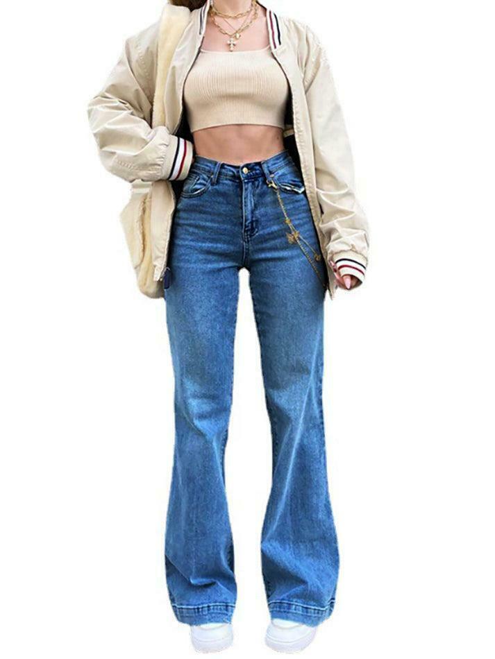Vintage Washed Boyfriend Jeans: Y2K Aesthetic Mid-Waist Denim for Women's Fashion Vintage Washed Boyfriend Jeans: Y2K Aesthetic Mid-Waist Denim for Women's Fashion