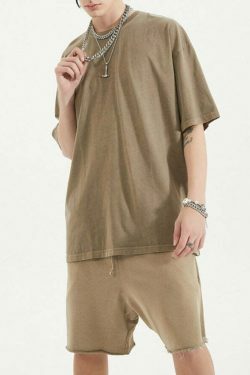 Vintage Washed Cotton Tee: Y2K Aesthetic Grunge Style Coquette Fashion Cute Tops